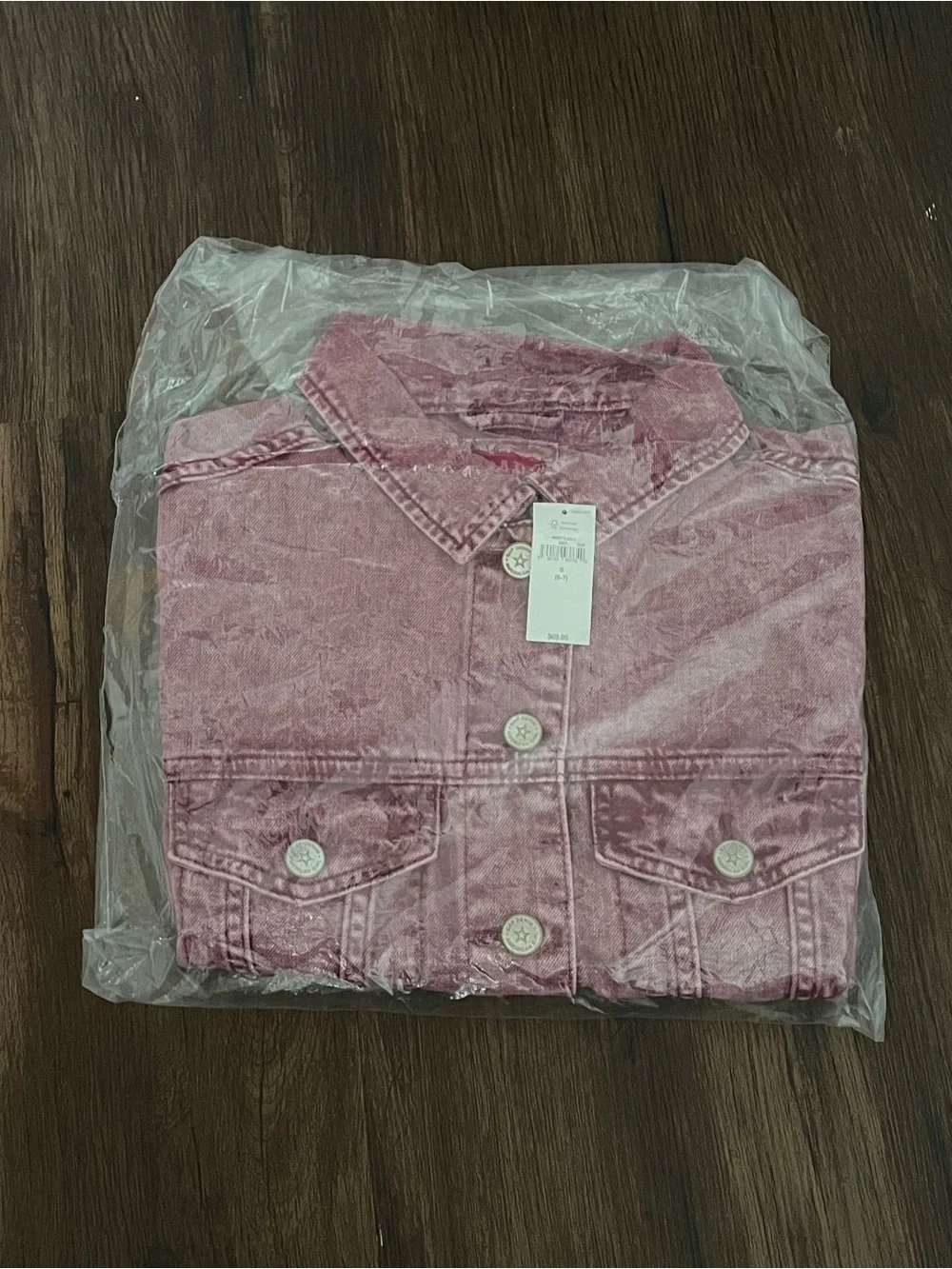 NWT GAP x American Girl Girls Icon Denim Jacket S